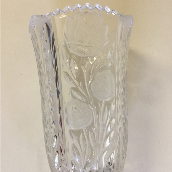 EUROPEAN Antique GENUINE CRYSTAL VASE HANDMADE❤️ - Picture 4 of 7
